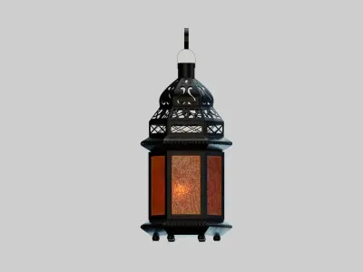 Detailed Islamic Lantern 3D model