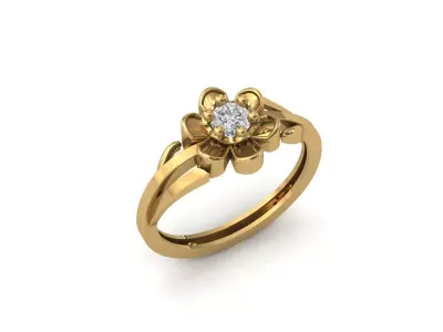 Rings for Women Womens Rings Stone Ring Ready STL 3DM Models  3D print model 19