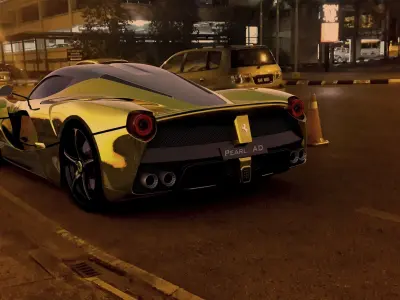 Laferrari ferrari italia hd wallpaper 3D model