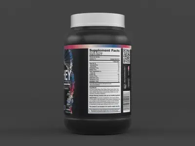 Protein Powder 3D model 126