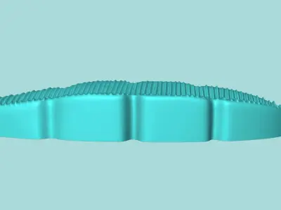 Banana Leaf - Silicone Mold Maker - Template 3D print model