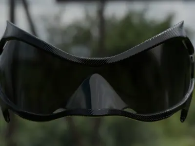 Sunglasses - Gentle Monster X Margiela - Custom 3D model