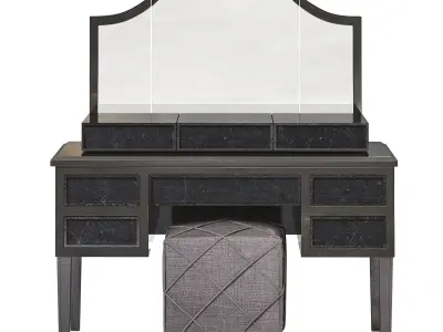 Karen Makeup Table by elve luxury 3D model