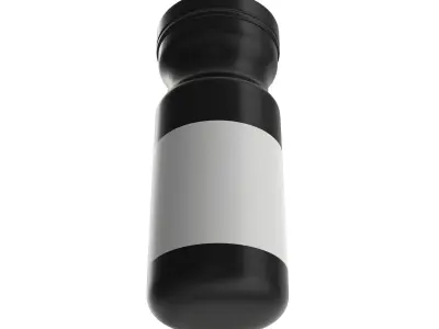 Sport Nutrition Container 04 mockup 3D model