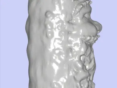 MakeIT Trunk With Face Decoration Piece  3D model