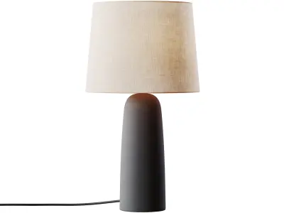 Grote tafellamp Kaya betonnen voet 3D model