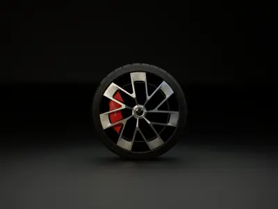 Car Tires 3D model