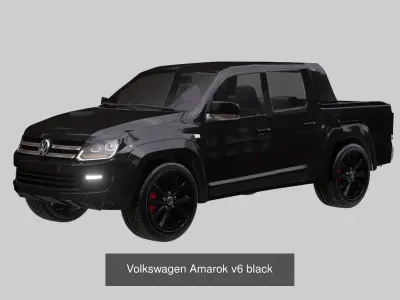 Volkswagen Cars and SUVs 3D Model Pack