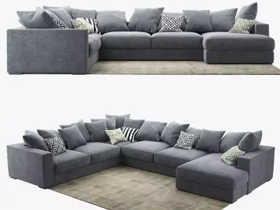  sofa BoConcept Cenova IN52 3D model