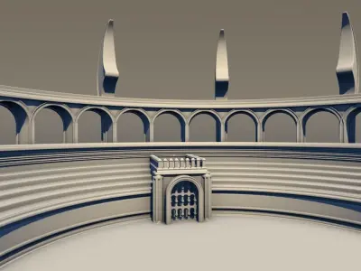 ARENA for 3Dprint 3D print model
