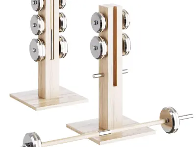 PENT luxury fitness equipment 3D model