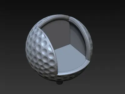 Golf Ball Swing 3D print model