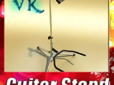 Guitar Stand 3D model