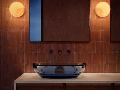 Bathroom Interior 3d Scene 3D model