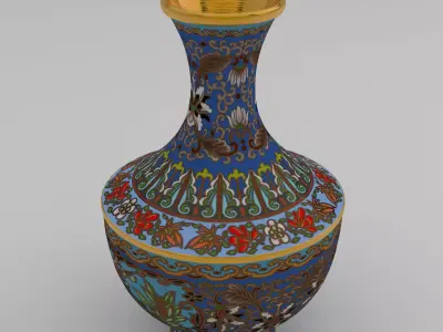 Vase 05 3D model purchase