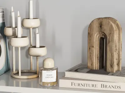 Decorative set026 3D model