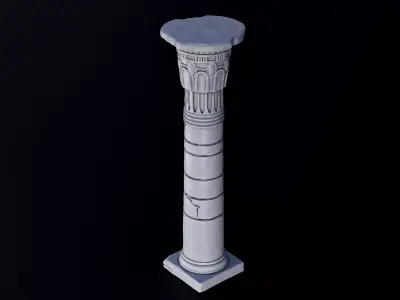 pillar  3D print model