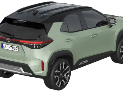 Toyota Yaris Cross 2024 3D model