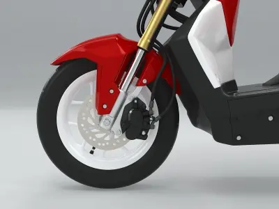 Honda Zoomer X 110cc Scooter 3D model