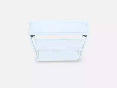 ENHET Wall fr w shelves 1 Low-poly 3D model