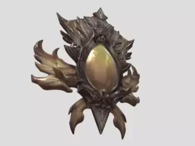 Family Crest by Tripo Free low-poly 3D model