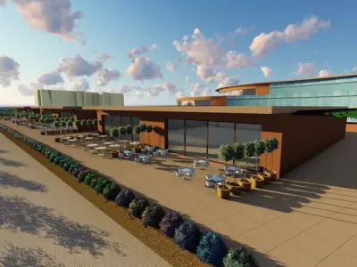 MALL PROJECT AUTOCAD DWG Low-poly 3D model