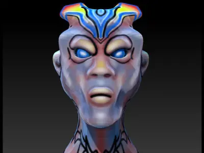 core 1 human figure Free low-poly 3D model