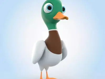 Mallard Duck 3D model