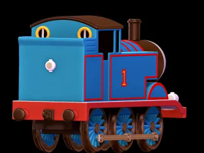 Thomas the Tank Engine 3D print model