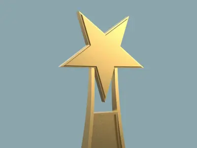 Star Award 3D print model