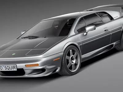 Lotus Esprit V8 2002 3D model