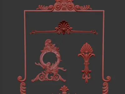 Trim Ornament 82 3D model