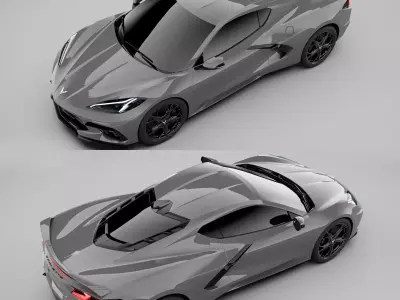 Chevrolet Corvette C8 3D model