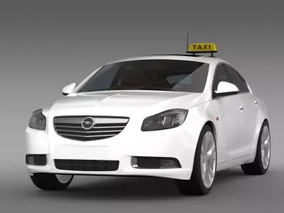 Opel Insignia Taxi 3D model