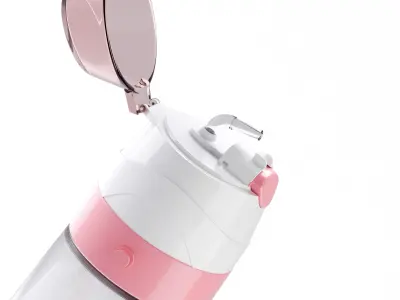 Kids Thermos Water Bottle 3D Model STL  FBX OBJ GLB BLEND 3D model