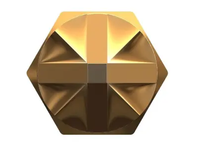 PZ2 Screw Bit 3D print model