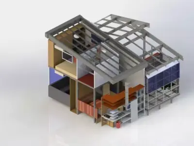 TINY HOUSE 3D model