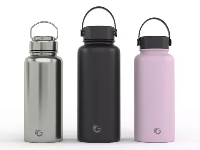 Water Bottle 3D model