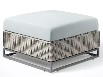 OVE Torrance III Pieces Ottoman 3D model