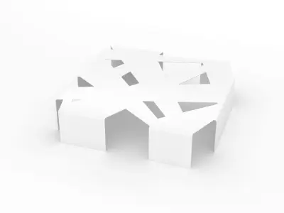Intersection Table 3D model