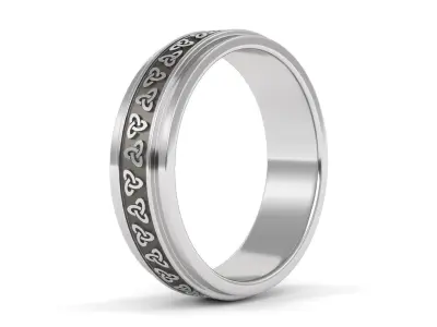 Ring Silver 3D model purchase