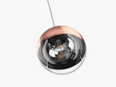 Nowodvorski GLOBE COPPER I 5763 lamp 3D model