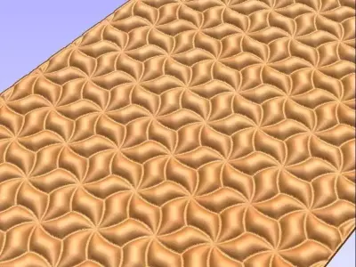 Marble wall panel design 2x4 Free 3D model