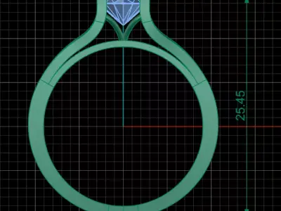 jewelry ring 341 3D print model