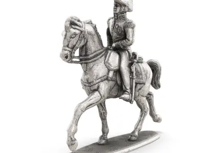 French Knight - 3D printable version included 3D model