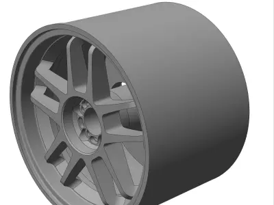 Racing Hart CP035 164 RIMS FOR HOTWHEELS 3D print model 3D print model