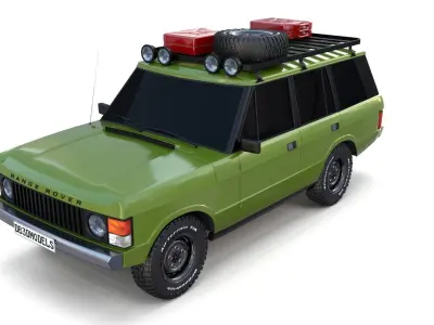 Range Rover Classic v1 3D model