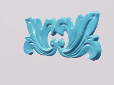 Flower Decor 3D print model 21