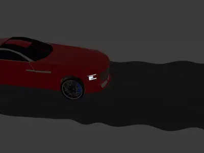 Mercedes benz maybach vision 6 redesign Low-poly 3D model