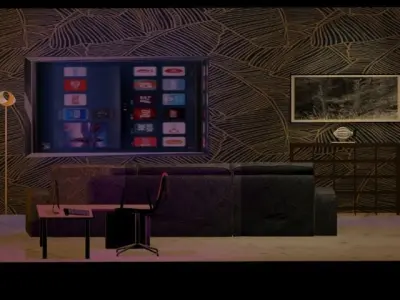 Room interior Free 3D model